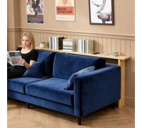 Table derrière canapé Tables de canapé étroites pour couloir, Petits meubles d'espace pour économiser de l'espace, Étagère au bord du lit avec outils d'installation(Color 1,32x8x29.5in/80x20x75cm)