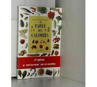Table des calories, 3e édition