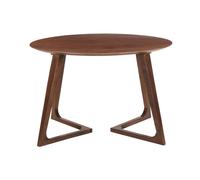 Table design ronde en bois massif L115 cm BANDOL