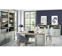 Table design secrétaire de luxe bureau meuble bois tables aménagement de bureau