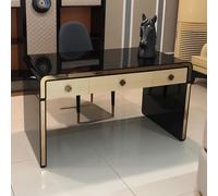 Table design secrétaire de luxe bureau meuble métal brillant tables bureau