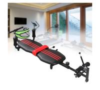 Table d'Étirement du Dos Réglable avec Traction Cervicale - Banc Multifonctionnel pour Soulager la Douleur, Réhabilitation et Fitness à Domicile