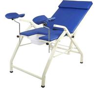 Table d'examen gynécologique pliable - Lit d'hôpital réglable et chaise de salon pour examens médicaux et soins infirmiers des femmes