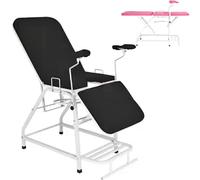 Table d'examen médical pour examen gynécologique, lit de maternité portable pour traitement de santé féminin, pliable et facile à nettoyer