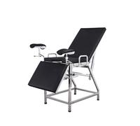 Table d'examen pliante avec fonction massage, construction en acier inoxydable pour applications médicales et esthétiques