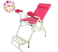 Table d'examen réglable - Chaise d'examen gynécologique pliable pour hôpital et salon de beauté