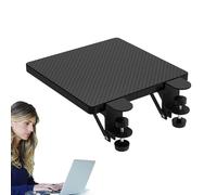 Table d'extension de bureau | Description de la table d'accessoires de montage de montage, fixation sur l'étagère plateau de rangement de bureau ergonomique, rallonge de table pliable pour esc