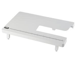 Table d'extension pour Machine à Coudre Husqvarna Viking Opal 650/670/690Q/Designer Topaz25. Matériau : Plastique. Dimensions du Produit : 530 x 332 mm