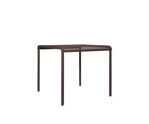 Table D'extérieur Ferm Living Dapple 80x80 Chocolat Noir