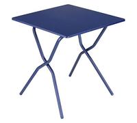 Table bistrot Colorblock Lafuma acier Indigo l.64cm x H.73cm
