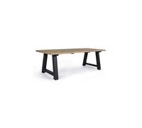 Table d'extérieur ROLAND en Bois - Aluminium 240x100x h77 cm