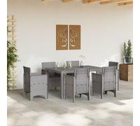 Table D'extérieur Vidaxl Gris Clair Plastique Moyenne Durable