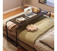 Table d'hôpital sur le lit pour un usage domestique, table pivotante, table de lit avec roulettes, table de lit d'hôpital, table de lit, table inclinable, parfaite pour les familles d'hôpital