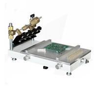 Table d'impression de pâte à souder en maille d'acier - Station d'impression manuelle - Zone maximale de 400 x 300 mm - Épaisseur réglable pour prototypage PCB de précision
