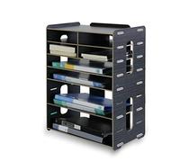 Table d'imprimante armoire d'imprimante en bois multicouche support d'imprimante de documents multi-couches casier multifonction créatif bureau imprimante étagère rangement et organisation de bureau