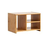 Table d'imprimante Armoire d'imprimante Rack de rangement de finition de bureau Étagère de rangement en bambou Table de bureau Support de table Support de table Stockage et organisation de bureau