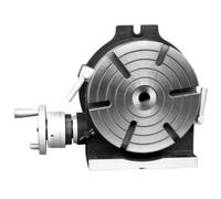 Table D'indexage Rotative Manuelle À Deux Mains, Plateau D'indexage for Contre-pointe 8/10/12 Pouces, Fraiseuse CNC, Indexeur de Table Rotative(12in/300mm)