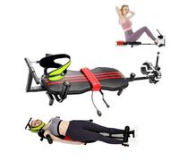 Table D'inversion D'entraînement, Decompression Vertebrale Machine, Longueur Ajustable De 140 À 185 Cm, Correcteur De Posture Par Traction Cervicale, Pour La Physiothérapie À Domicile