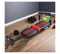 Table d'inversion for soulager Les maux de Dos | Banc de Traction et d'étirement Cervical | Hauteur réglable et Design rembourré Confortable | Traction Lombaire et Relaxation corporelle