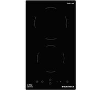 Table domino vitrocéramique 30cm 3000w noir Glem Gas GTH32T noir G