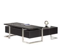 Table d'ordinateur bureau bureau d'angle Venise gauche bureau similicuir