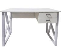 Table d'ordinateur de bureau Tough - bureau pour ordinateur portable - industriel moderne - métal bo