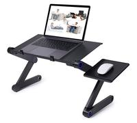 Table d'ordinateur portable réglable - 17" - Noir