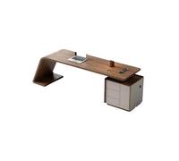 Table d'ordinateur Table de bureau Établi minimaliste en bois massif pour bureau de gestion, table d'ordinateur moderne dans le salon, convient aussi bien aux entreprises qu'à la maison Vanity Desk