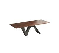 Table d'ordinateur Table de bureau Table à thé simple pour la réception de bureau, table à thé chinoise moderne en noyer, adaptée aux entreprises et au salon Vanity Desk Gaming Desk Bureau Bureau