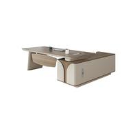 Table d'ordinateur Table latérale Meubles de bureau à domicile Bureau de patron Simple Modern Manager President et chaise Combinaison Bureau exécutif Bureau