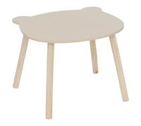 Atmosphera Table enfant Douceur ourson Beige d60cm