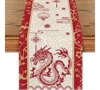 Table Dragon Zodiac pour décoration de table d'intérieur combinant symbolisme culturel et protection de table fonctionnelle (table B)