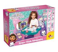 Table éducative - LISCIANI - Gabby's Dollhouse - Super Desk - Jeux logiques - Personnages animés - Activités ludiques Multicolore G
