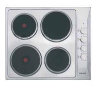 Glem Table de cuisson électrique GTL640IX 4 plaques, niche 56×48 cm acier inoxydable
