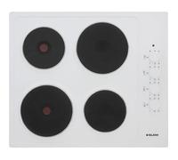 Table électrique - GLEM - GTL640WH - 4 foyers - 7000 W - Blanc