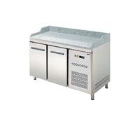 Table électrique refrigérée à froid positif, GN 1/1, pizza, 2 portes sans vitrine RTP 2D Redfox