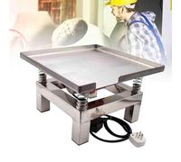 Table électrique vibrante pour béton, élimine les bulles et dépose la poudre, idéale pour la construction et l'utilisation en laboratoire