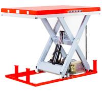 Table élévateur à ciseaux électro-hydraulique d'une hauteur de 990mm et d'une capacité de 1000 kg MW Tools TPSL1100