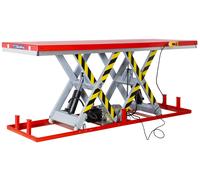 Table élévatrice electrique 1000MM 2000KG 230V longueur 2500mm MW Tools TPSL2110