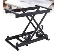 Table élévatrice électrique à ciseaux avec télécommande, capacité de charge de 80 kg, table basse réglable, meuble réglable en hauteur pour la maison et le bureau