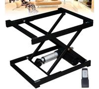 Table élévatrice électrique à ciseaux avec télécommande, poste de travail hydraulique réglable pour une utilisation ergonomique à la maison ou au bureau