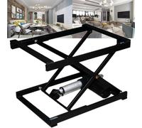 Table élévatrice électrique à Ciseaux,Table élévatrice Hydraulique à Double Ciseaux Réglable En Hauteur,Table élévatrice électronique à Ciseaux Avec Télécommande,Table Basse à Plateau Relevable,150KG