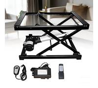 Table élévatrice électrique à double moteur - Plateforme élévatrice pour meubles de maison avec système d'élévation synchrone pour une stabilité et une commodité améliorées