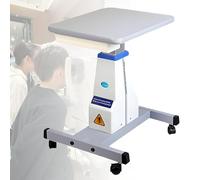 Table élévatrice électrique motorisée pour optométriste, poste de travail à hauteur réglable supportant jusqu'à 75 kg, table professionnelle pour instruments ophtalmiques destinée aux magasins White