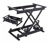 Table élévatrice électrique réglable en hauteur avec télécommande, chariot de meubles haute capacité pour accessoires de maison et besoins de déménagement, design portable pour une utilisation facile