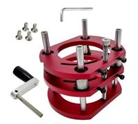Table élévatrice en alliage d'aluminium pour machines de 64 à 65 mm, équipement de menuiserie précis en acier, levage précis