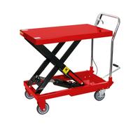TABLE ELEVATRICE HYDRAULIQUE 150KG JUSQU'A 70cm DE HAUT AVEC PLATEAU 71x45cm
