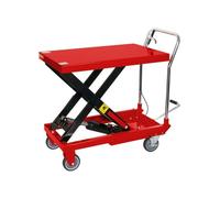 Table élévatrice hydraulique 500kg jusqu'à 78cm de haut avec plateau 82x52cm