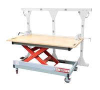 Table de travail à hauteur réglable 1590 x 900 mm