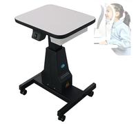Table élévatrice optique motorisée avec réglage de la hauteur, bureau d'instruments professionnel avec tiroirs de grande capacité